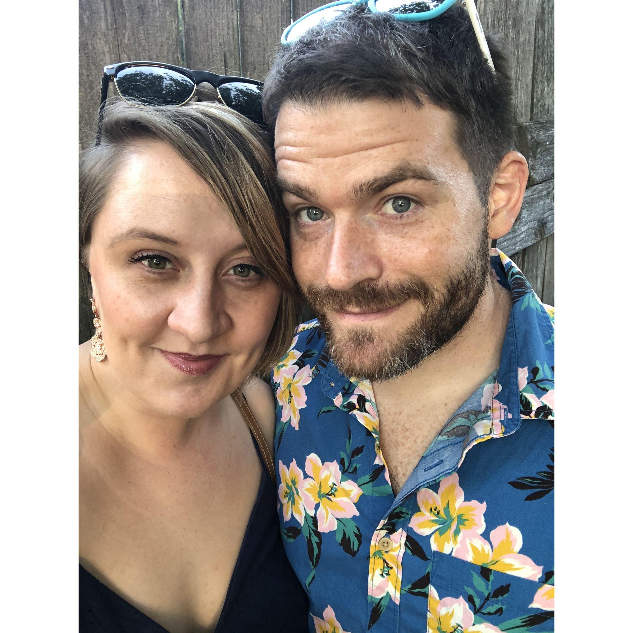 neighborhood barbecue, summer 2019