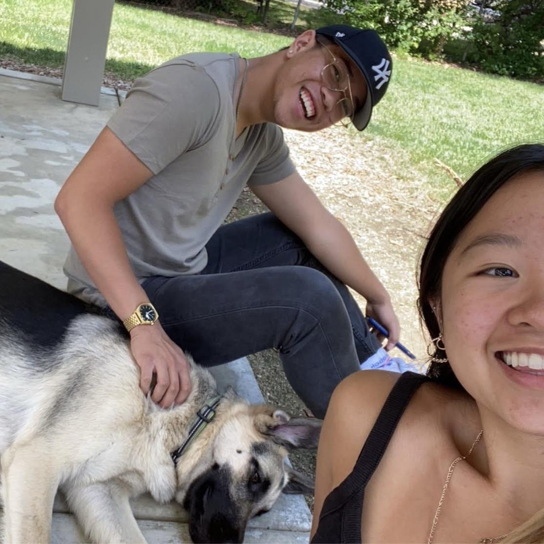06.18.20, started a dog-sitting side hustle together - our first booking!