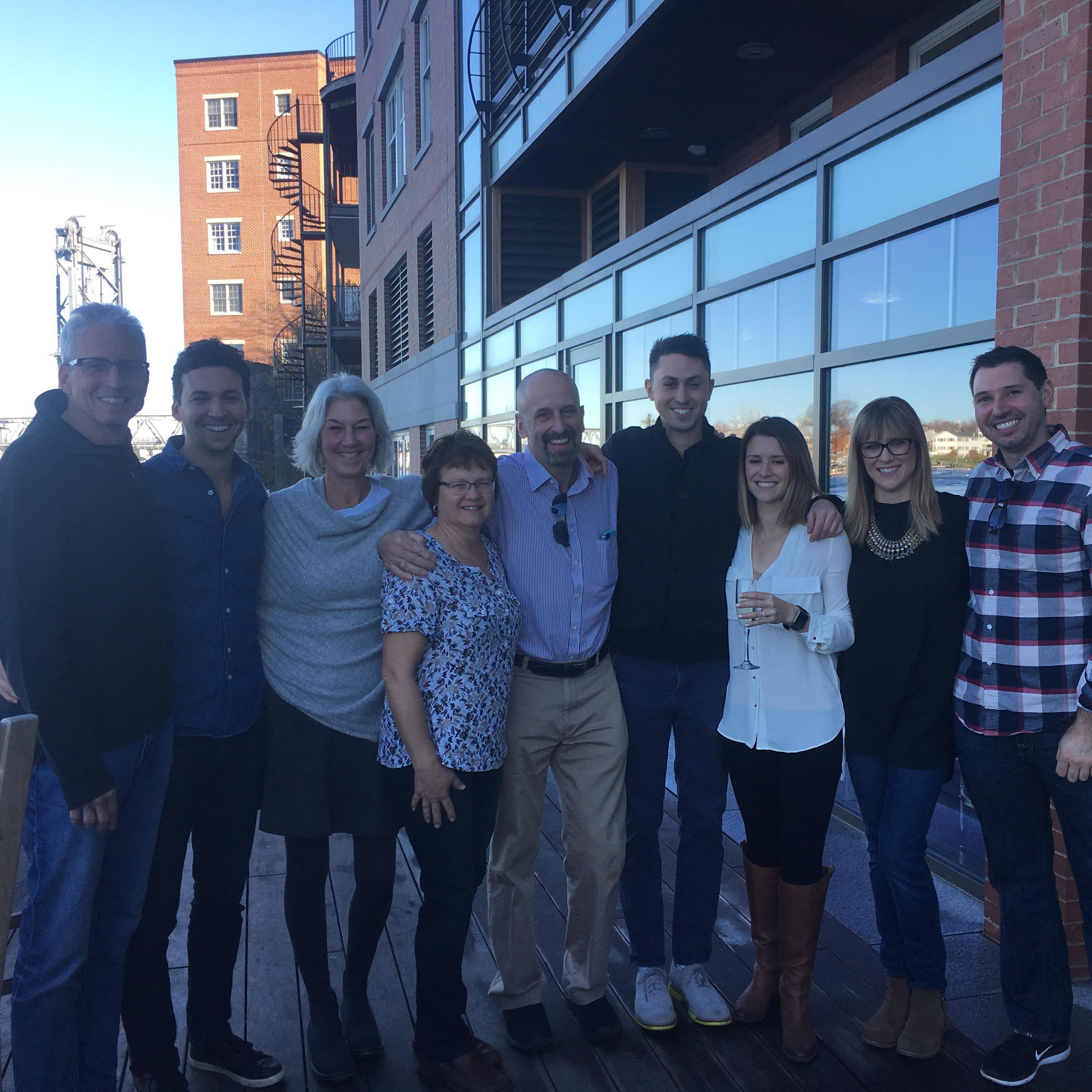 Amazing to have family and friends together for a surprise engagement party.