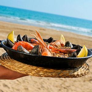Lunch on the beach
