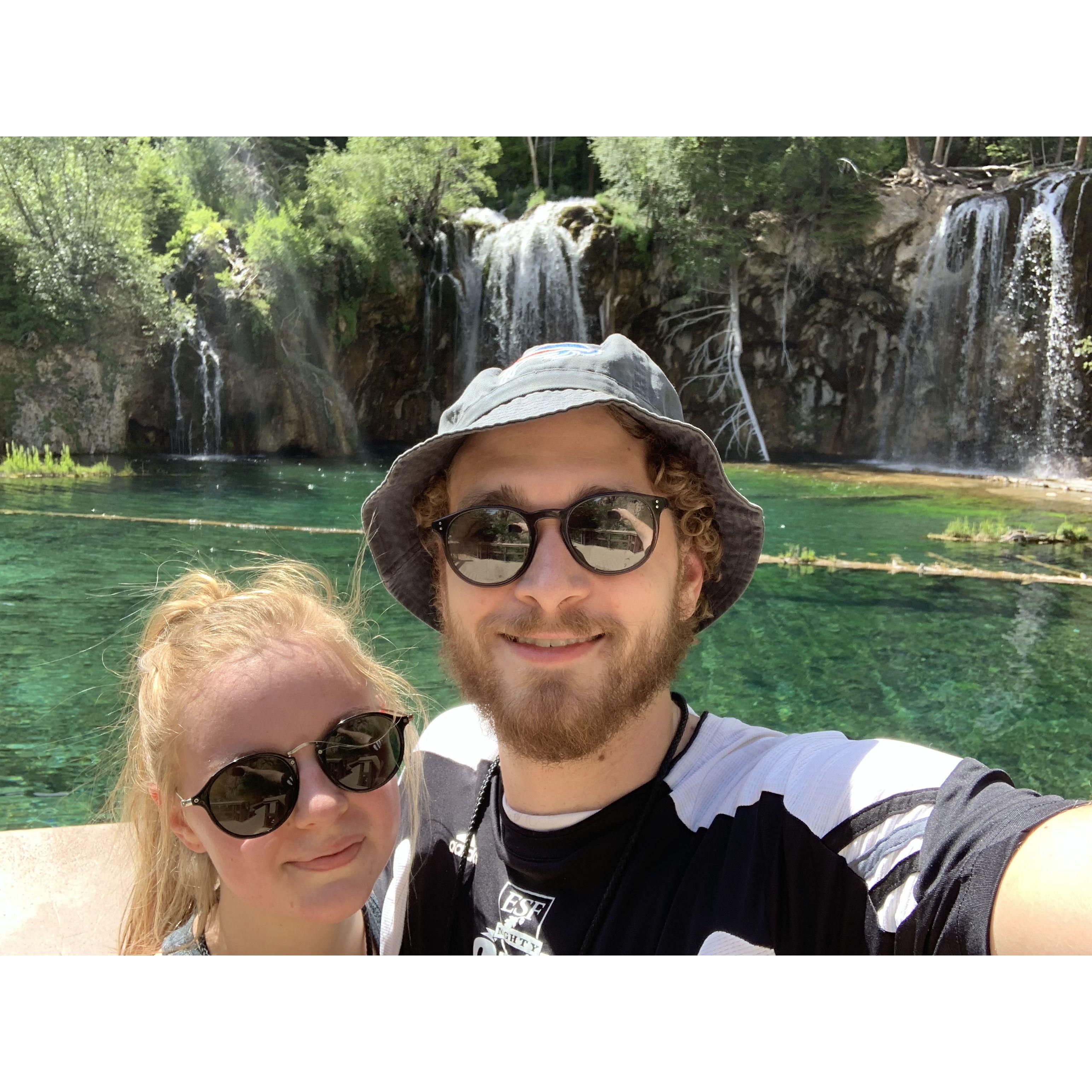 One year anniversary to hanging lake.