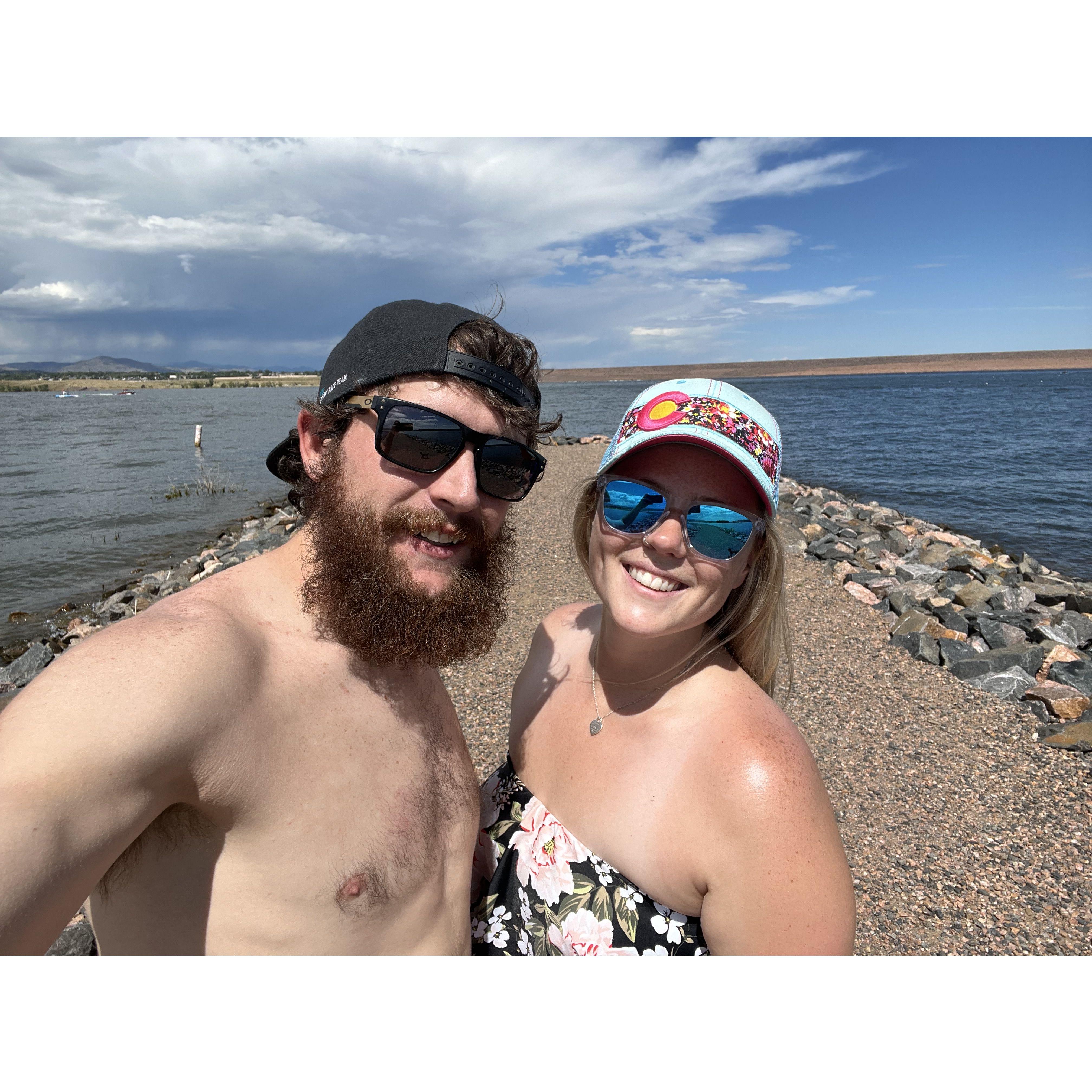 Chatfield summer boating
