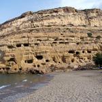 Caves at Matala