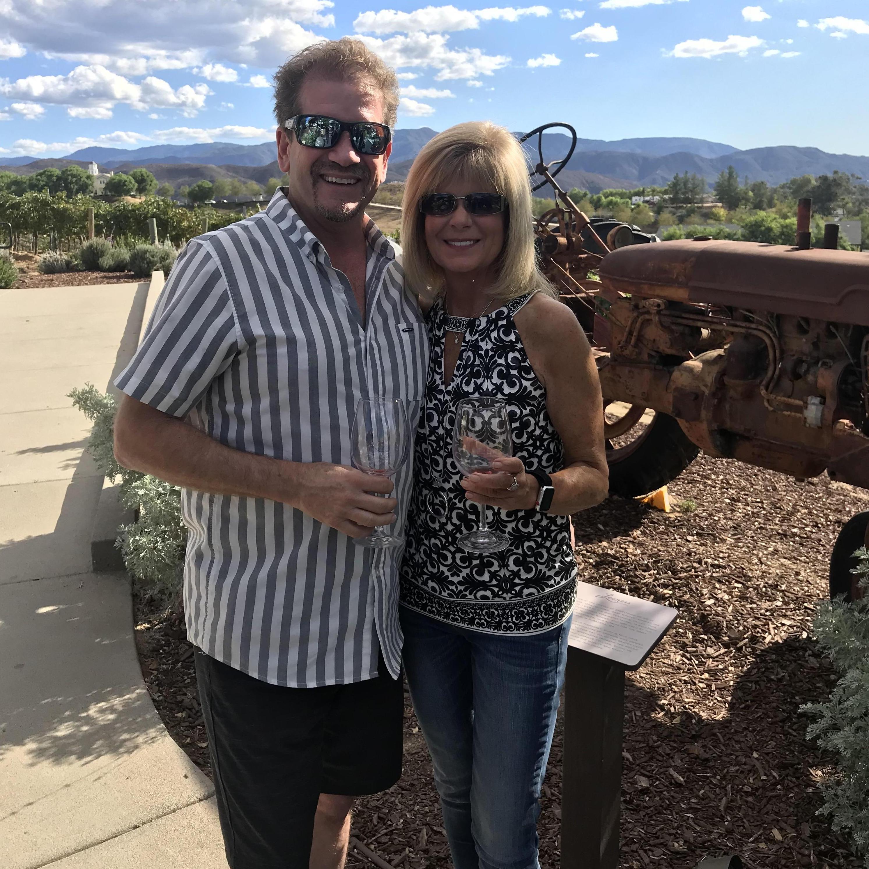 Road trip! Quality Control tasting at Leoness Winery in Temecula California.