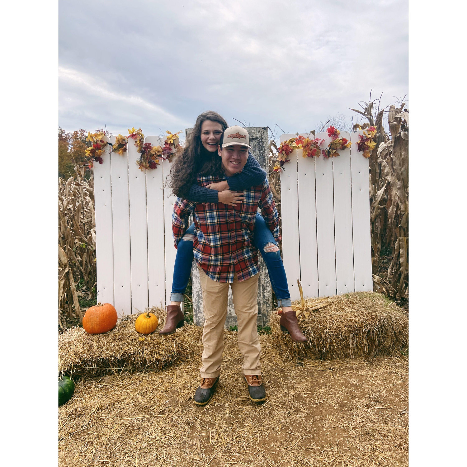 A trip to the pumpkin patch 