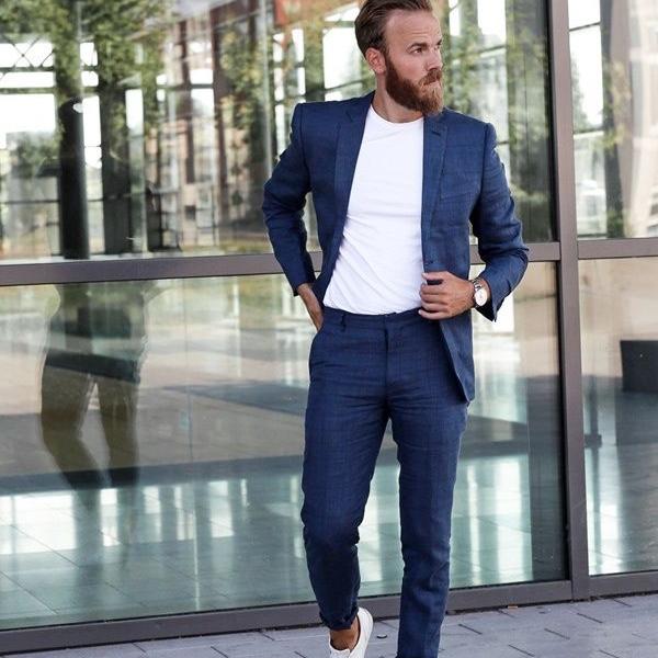 Men’s semi-formal outfit for ceremony