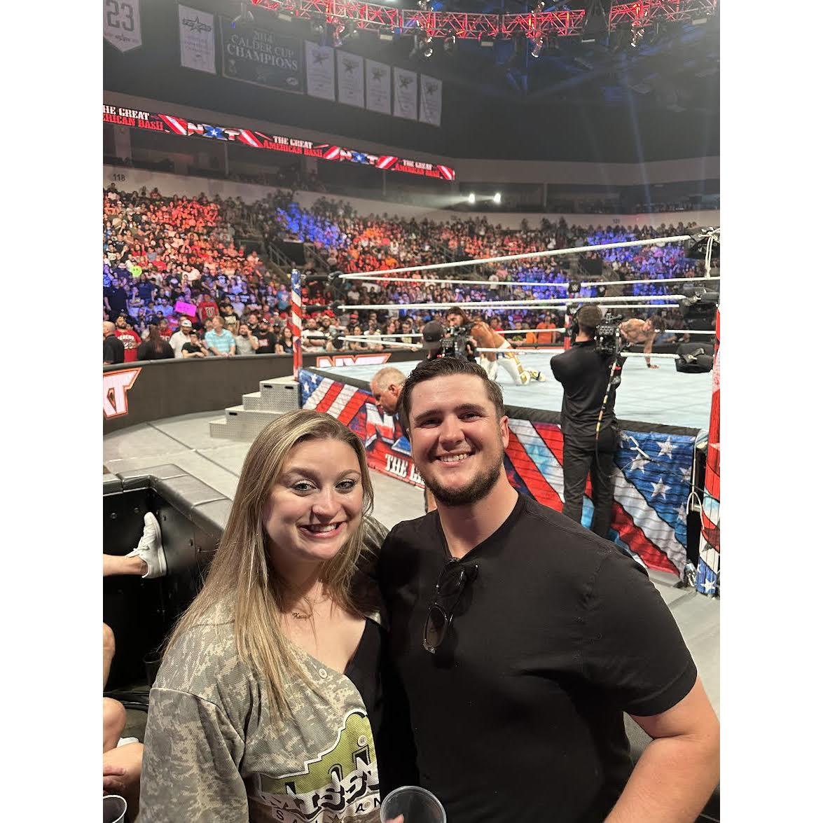First NXT match