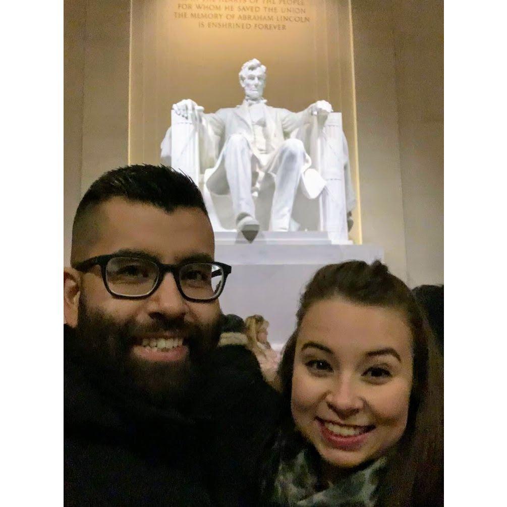 Spontaneous road trip to Washington DC! We left straight from thanksgiving dinner and drove through the night. (2019)