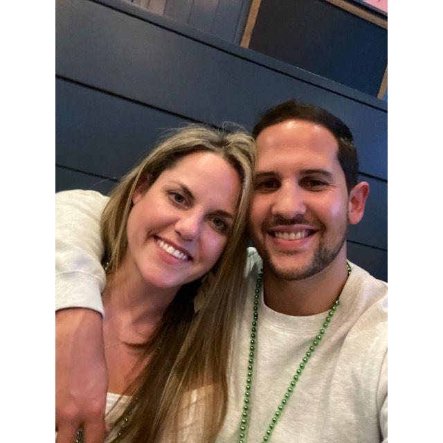 St. Patty's day and the first time we said I love you to each other!