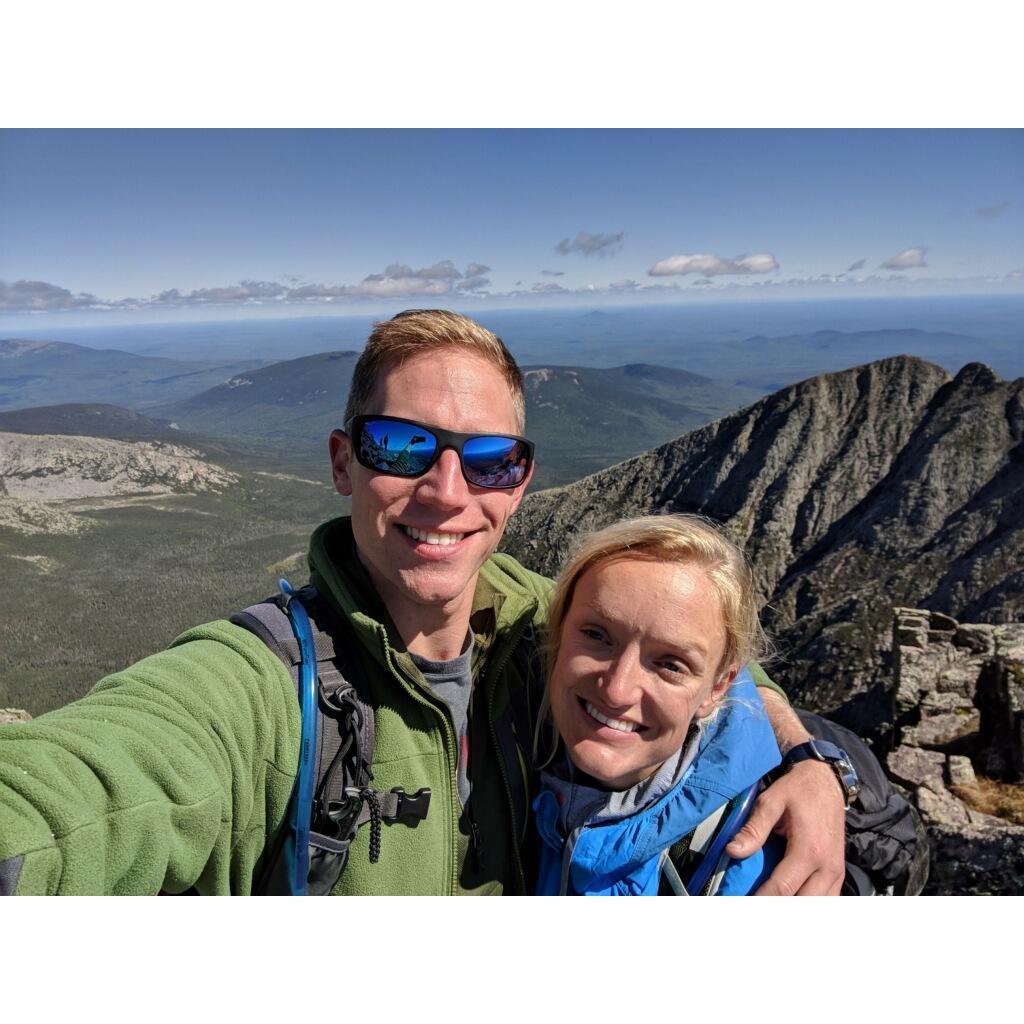 Hiking Katahdin