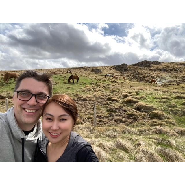 What's the opposite of a horse whisper??? They galloped away when Erik approach the fence.