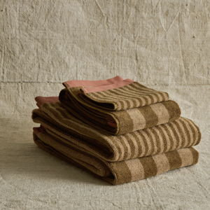 Bath Set in Clara Stripe
