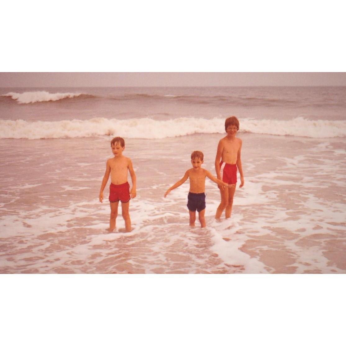 Throwback to the Heineman brothers on family vacation.