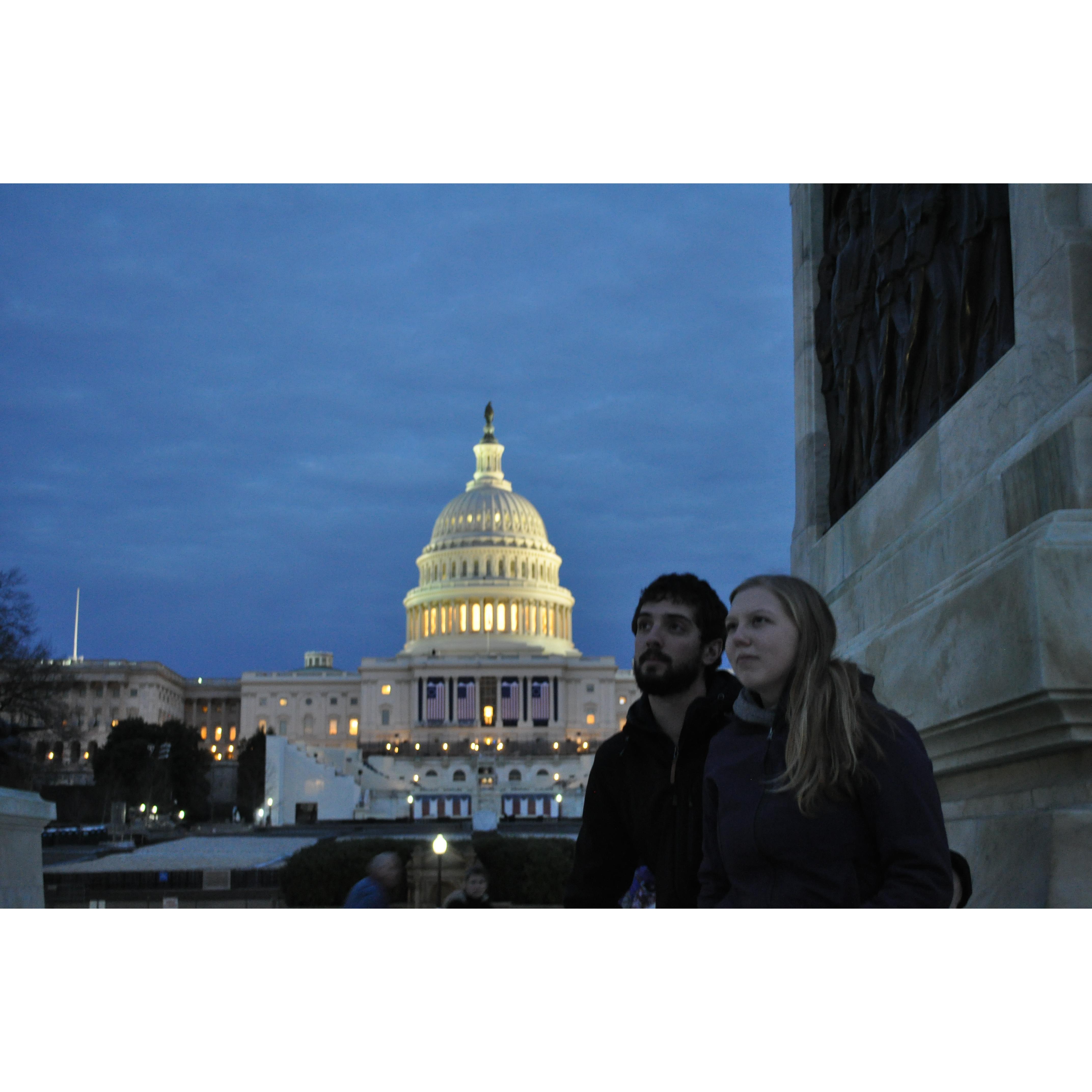 A wedding weekend in Washington. What you think, Hart/Zita 2020?