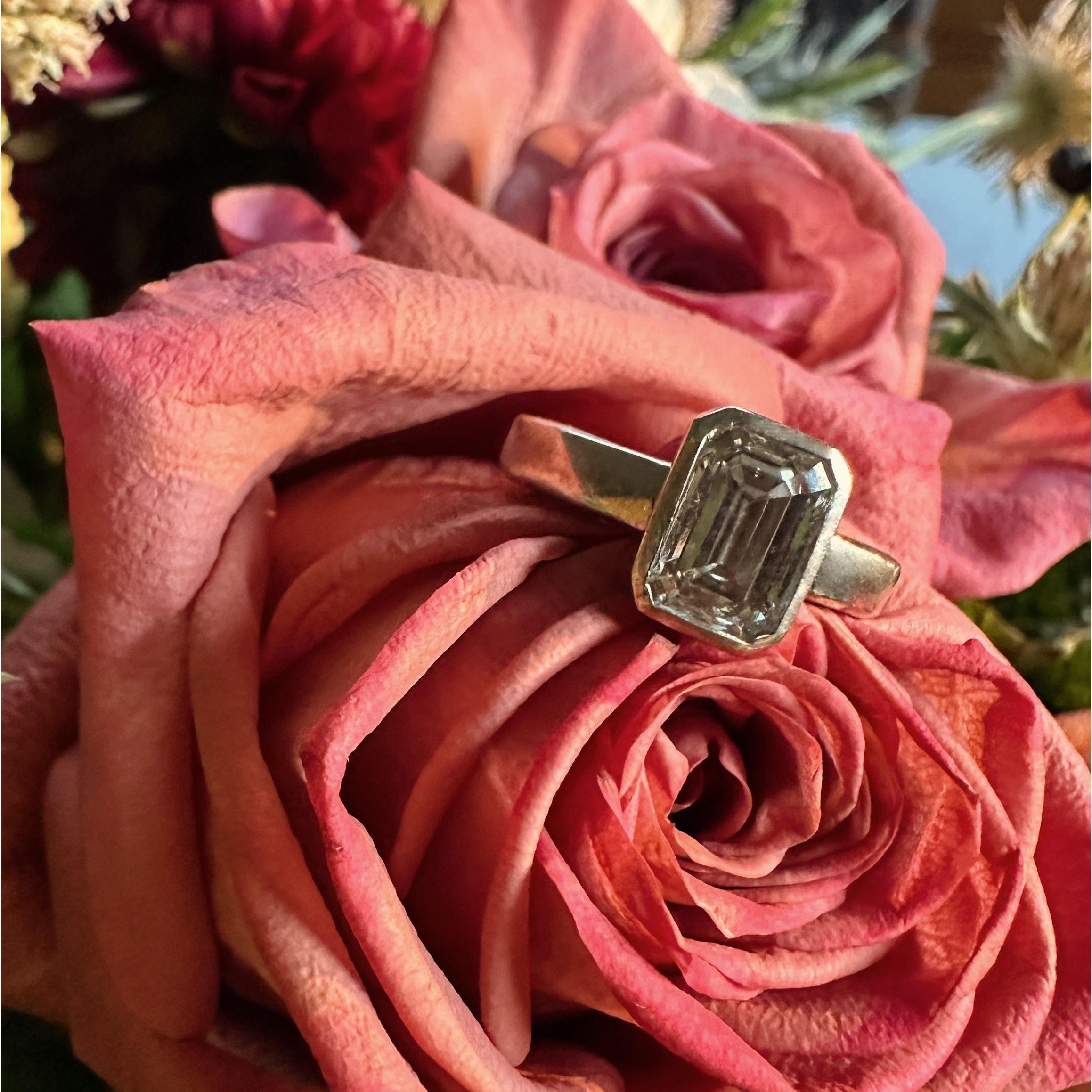 The ring Ryan made by hand ❤︎