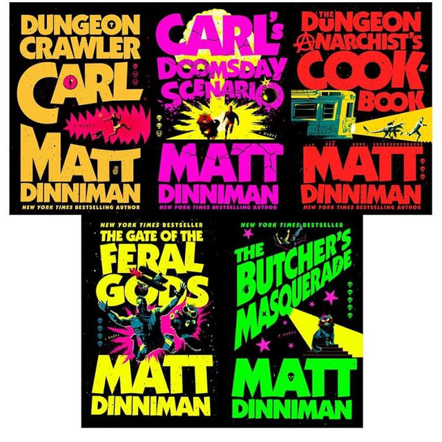 Dungeon Crawler Carl Vol. 1–5 Book Set