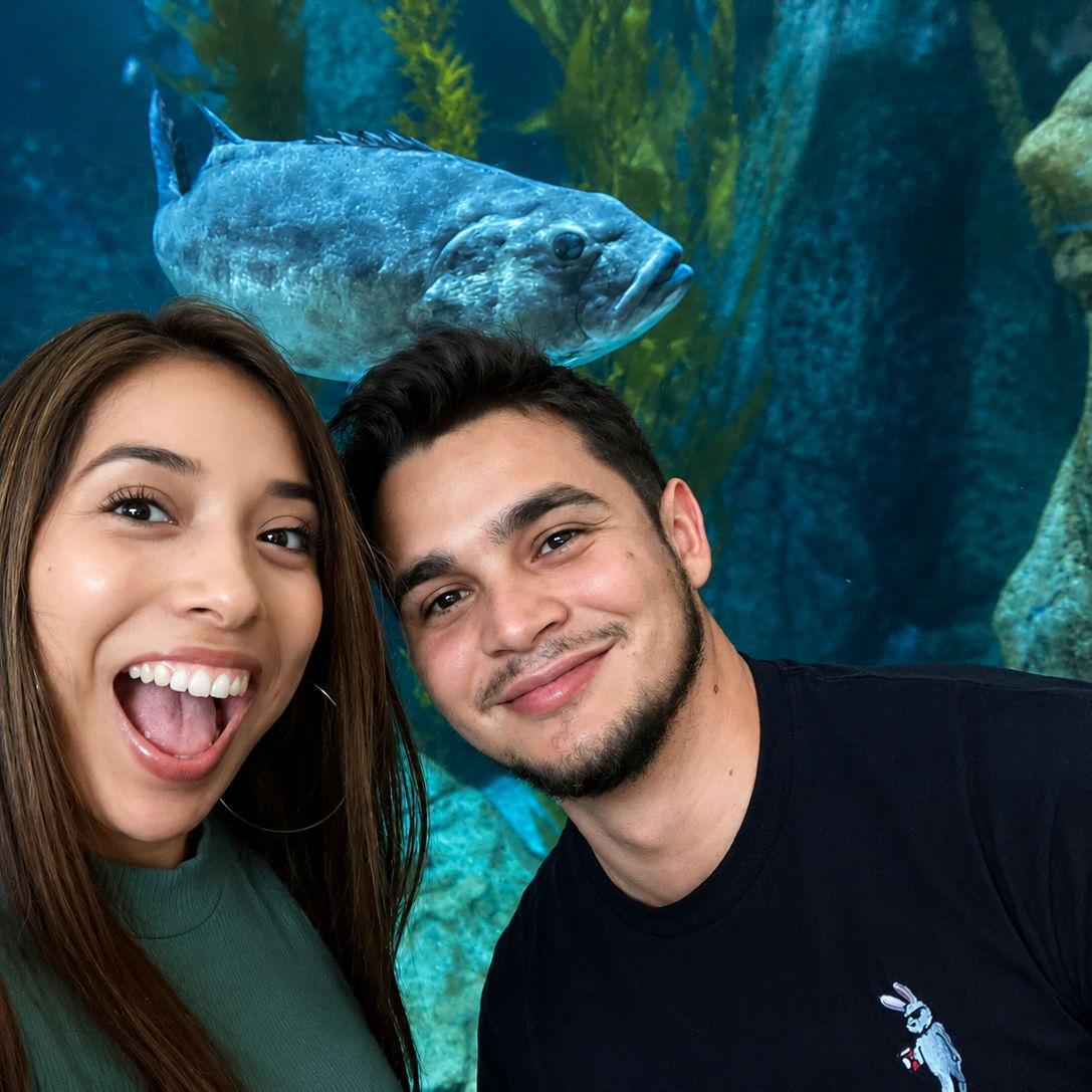 Fun at the aquarium!