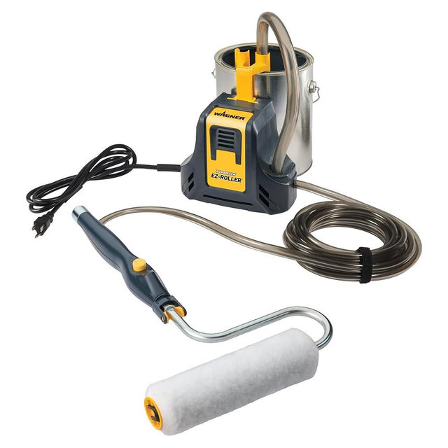 Wagner Spraytech 2461319 PowerFlow EZ Roller, Multi-Room Electric Powered Direct Feed Paint Roller, Great for Large and Multi-Room Painting Projects