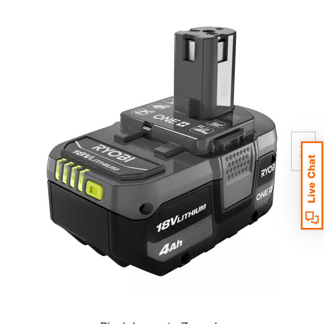 Ryobi battery