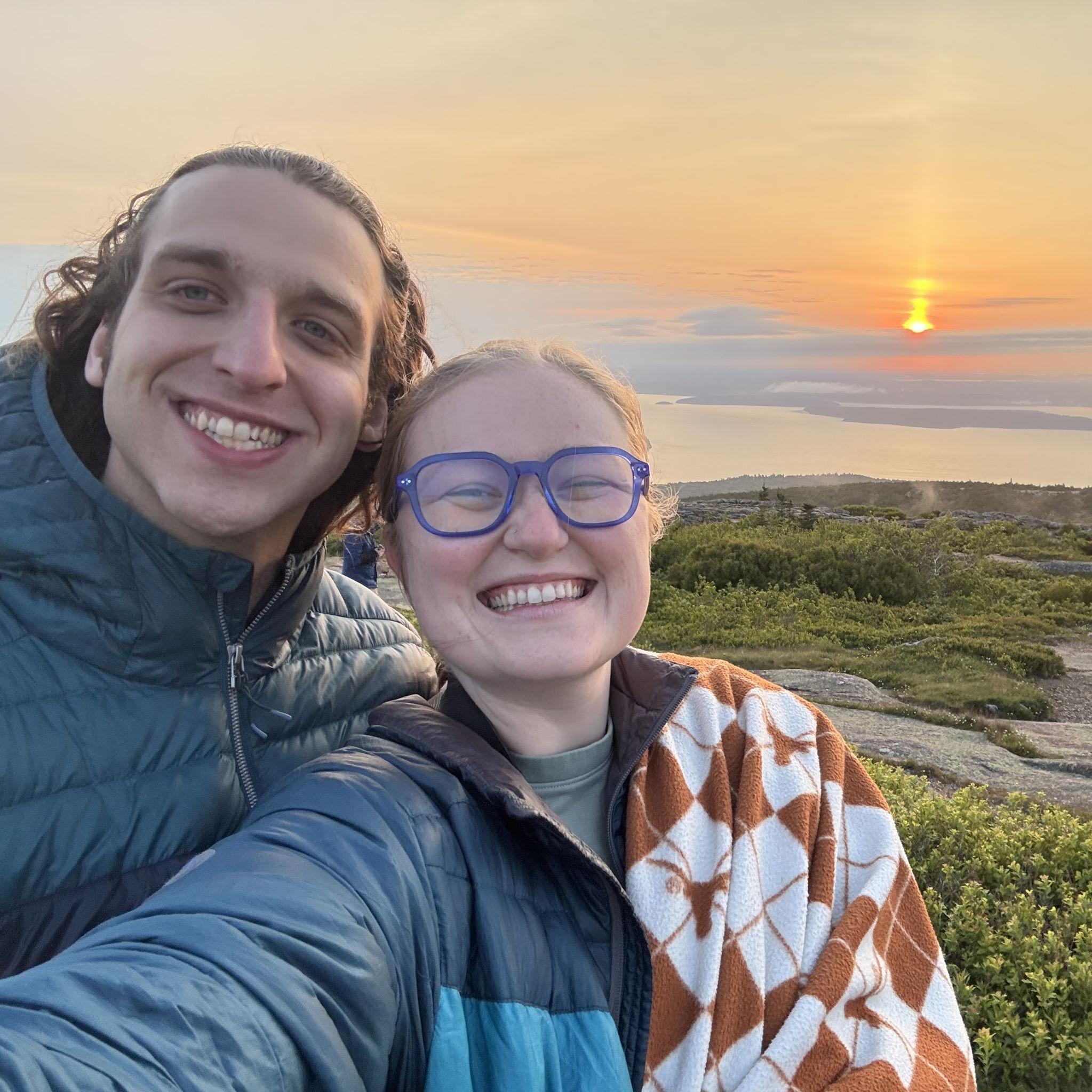 Sunrise at Acadia National Park