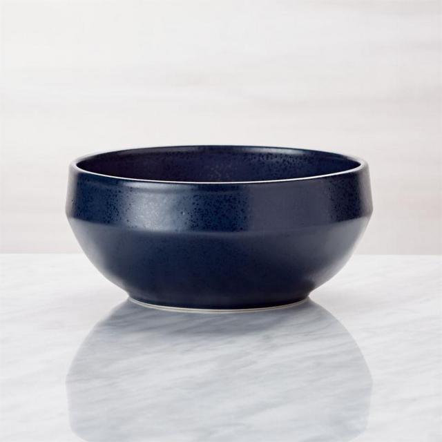 Visto Navy Stoneware Cereal Bowl