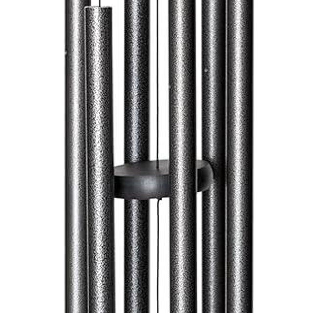 Corinthian Bells by Wind River - 30 inch Silver Vein Wind Chime for Patio, Backyard, Garden, and Outdoor Decor (Aluminum Chime) Made in The USA