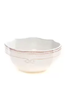 Home Accents®Capri White Fruit Bowl