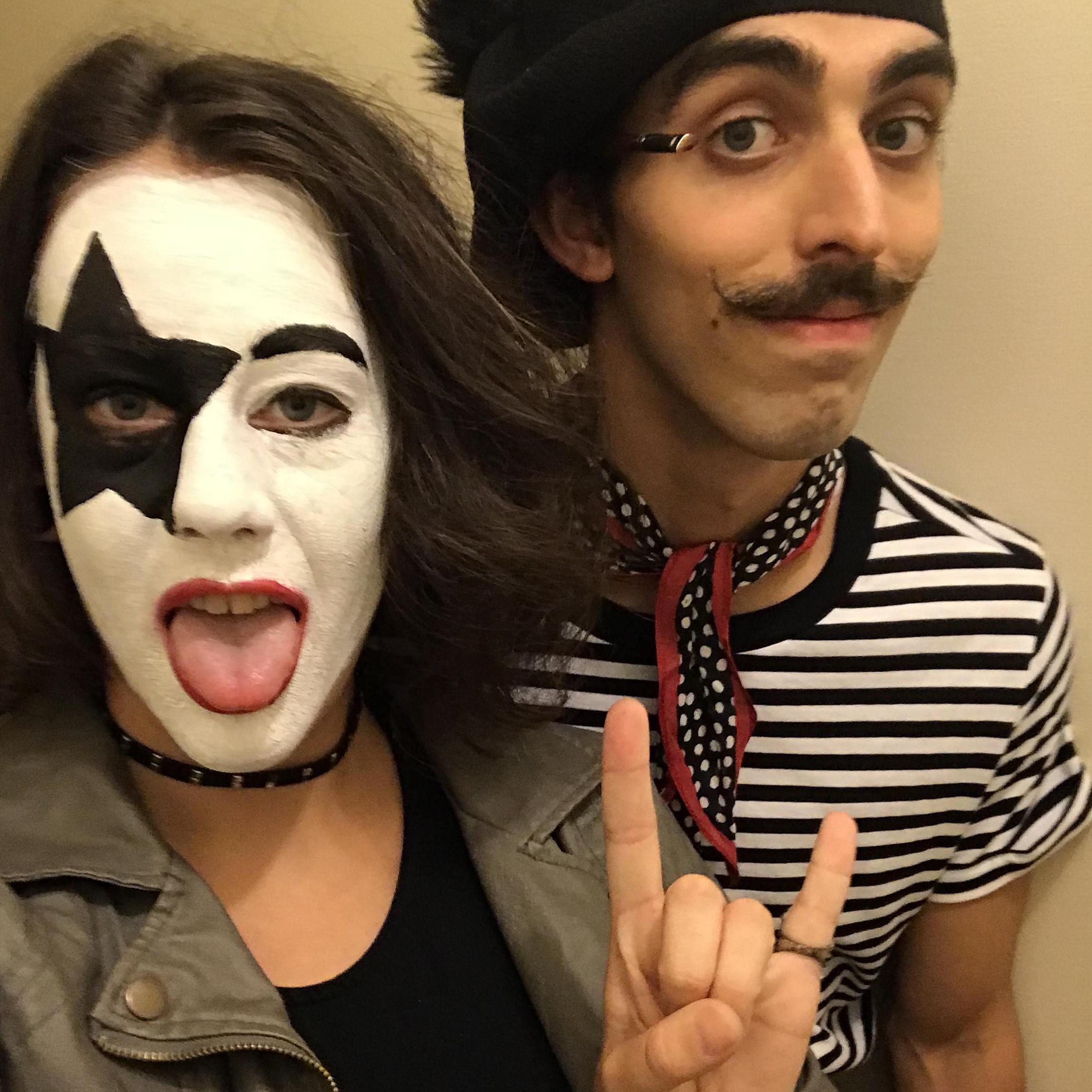 French KISS for Halloween!