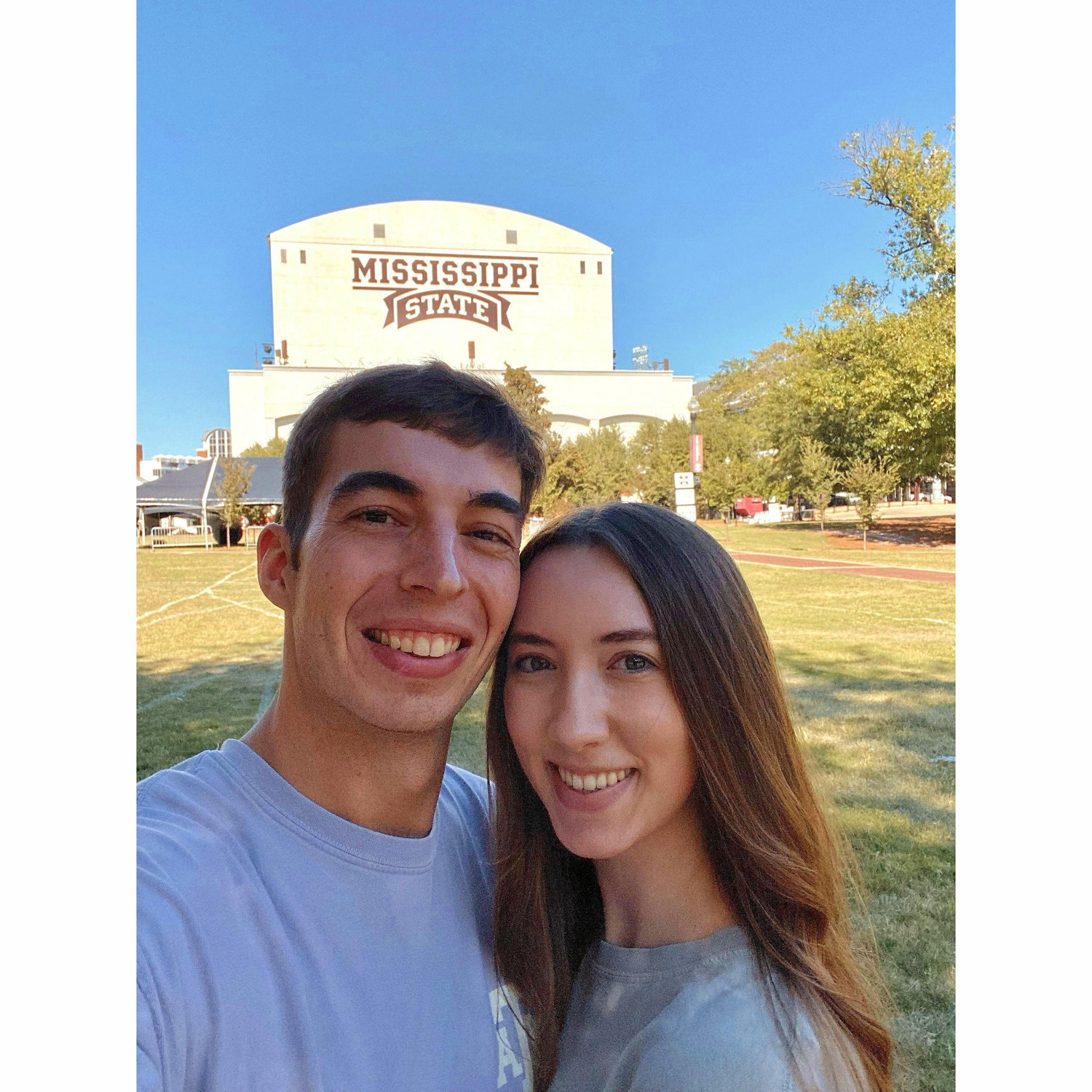Visiting State's campus in October 2024