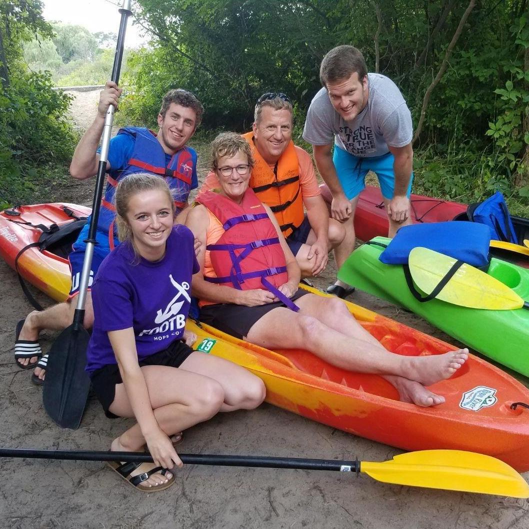 Kayaking with the Jansens