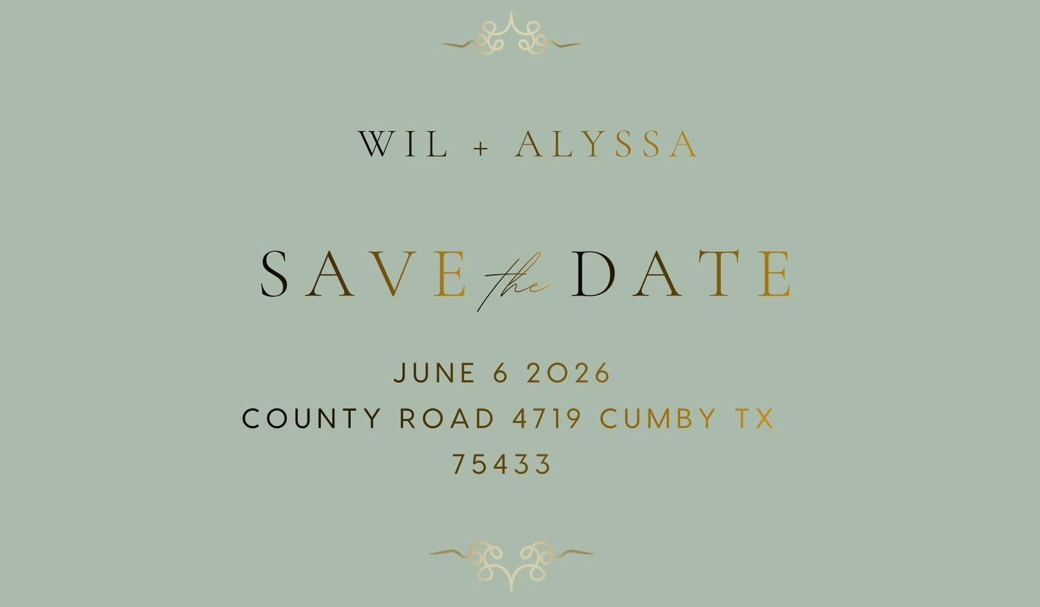 The Wedding Website of Alyssa Elam and Wil Chapin