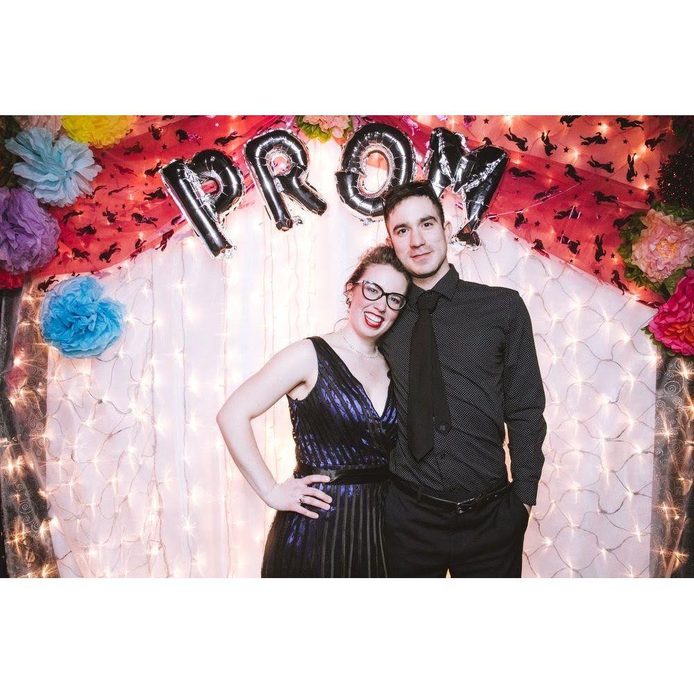 We went to prom for our second or third date!