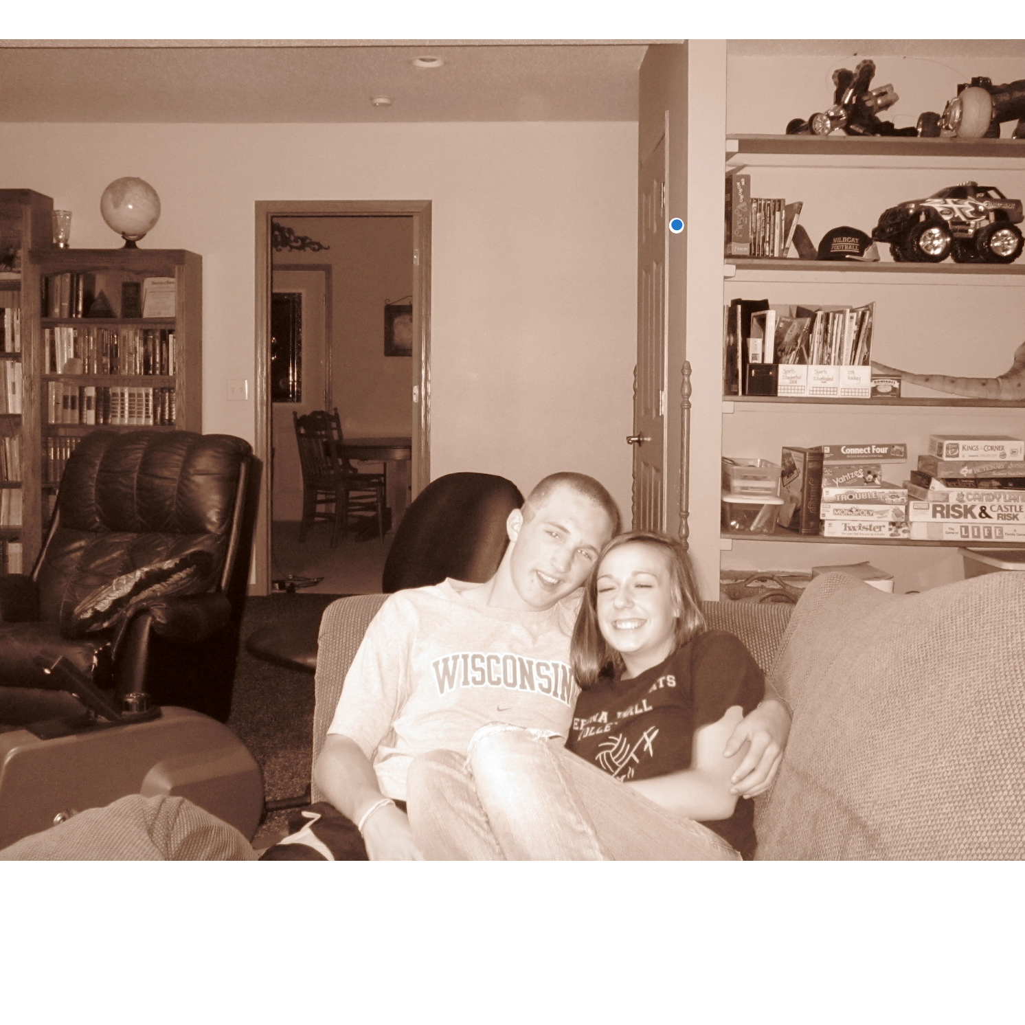 Our first ever picture together