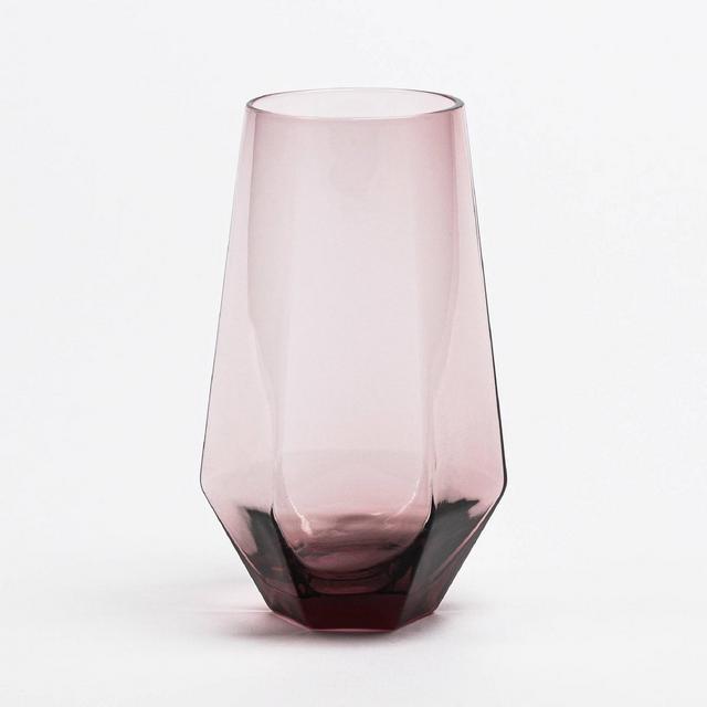 over&back 18 fl oz Facet Tall Tumbler Pink Mauve