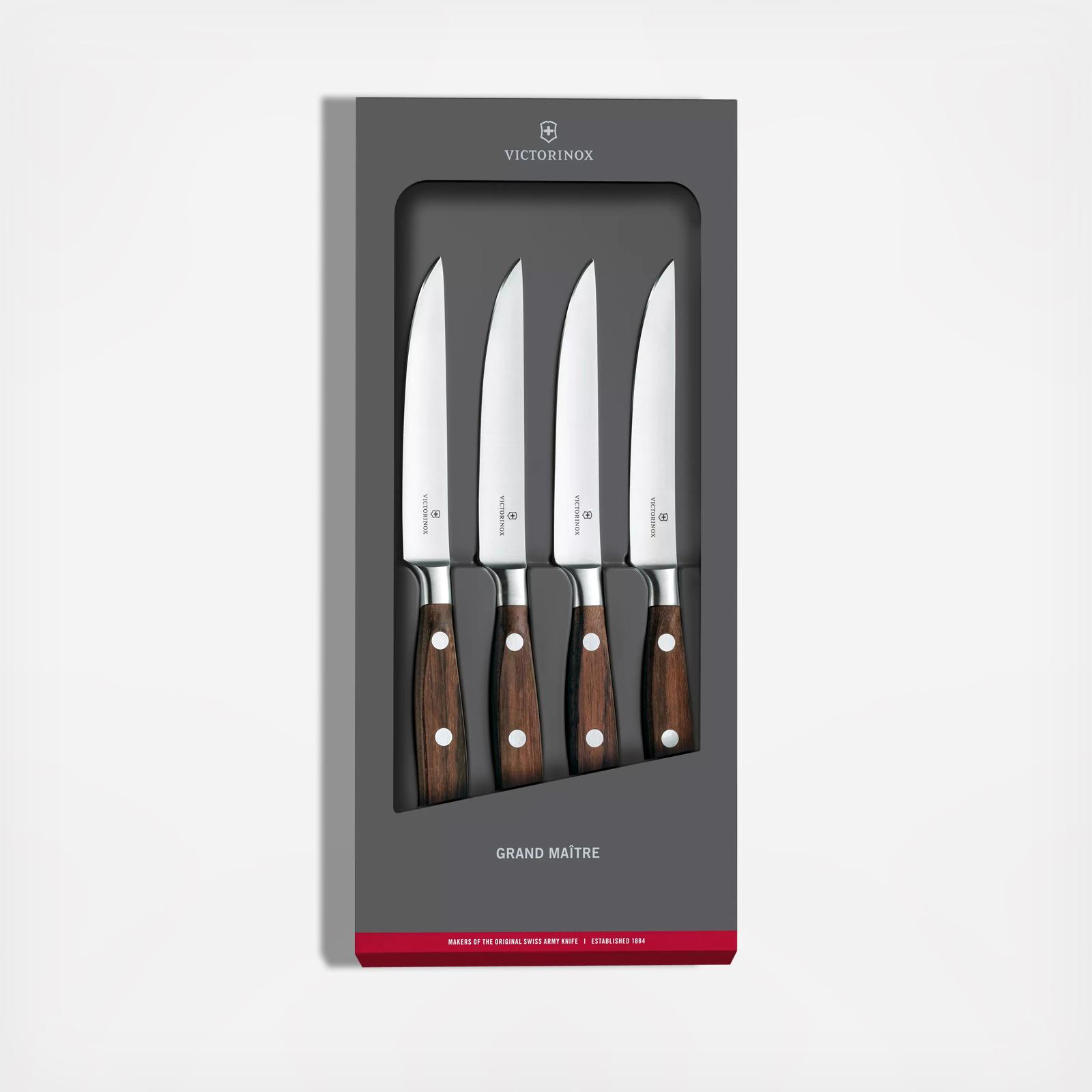 Victorinox Cutlery, Grand Maitre 4-Piece Steak Knife Set | Zola