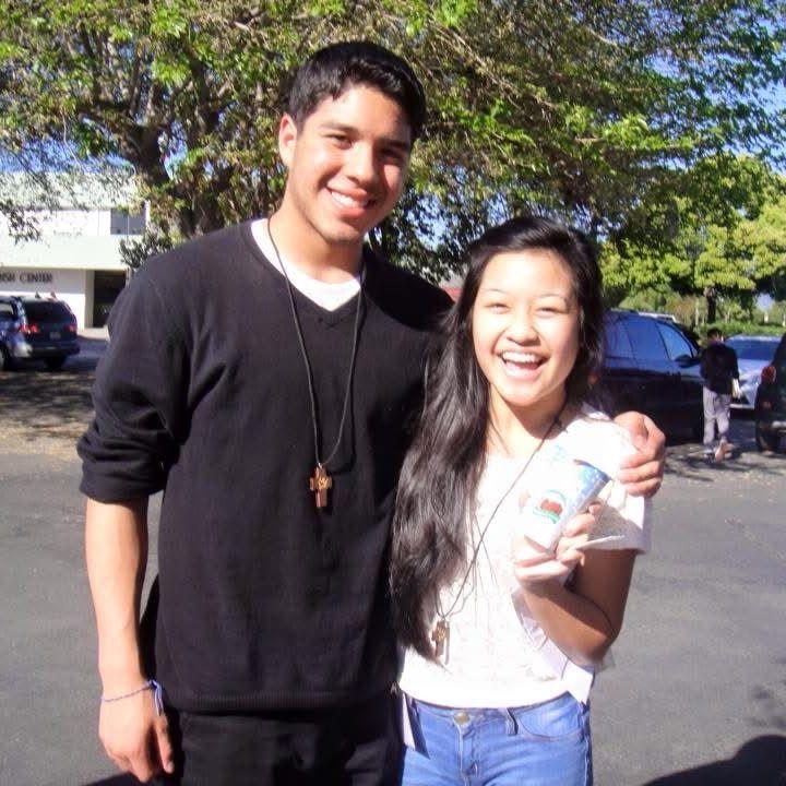 1st photo we ever took together in 2015 sophomore year of high school LOL
