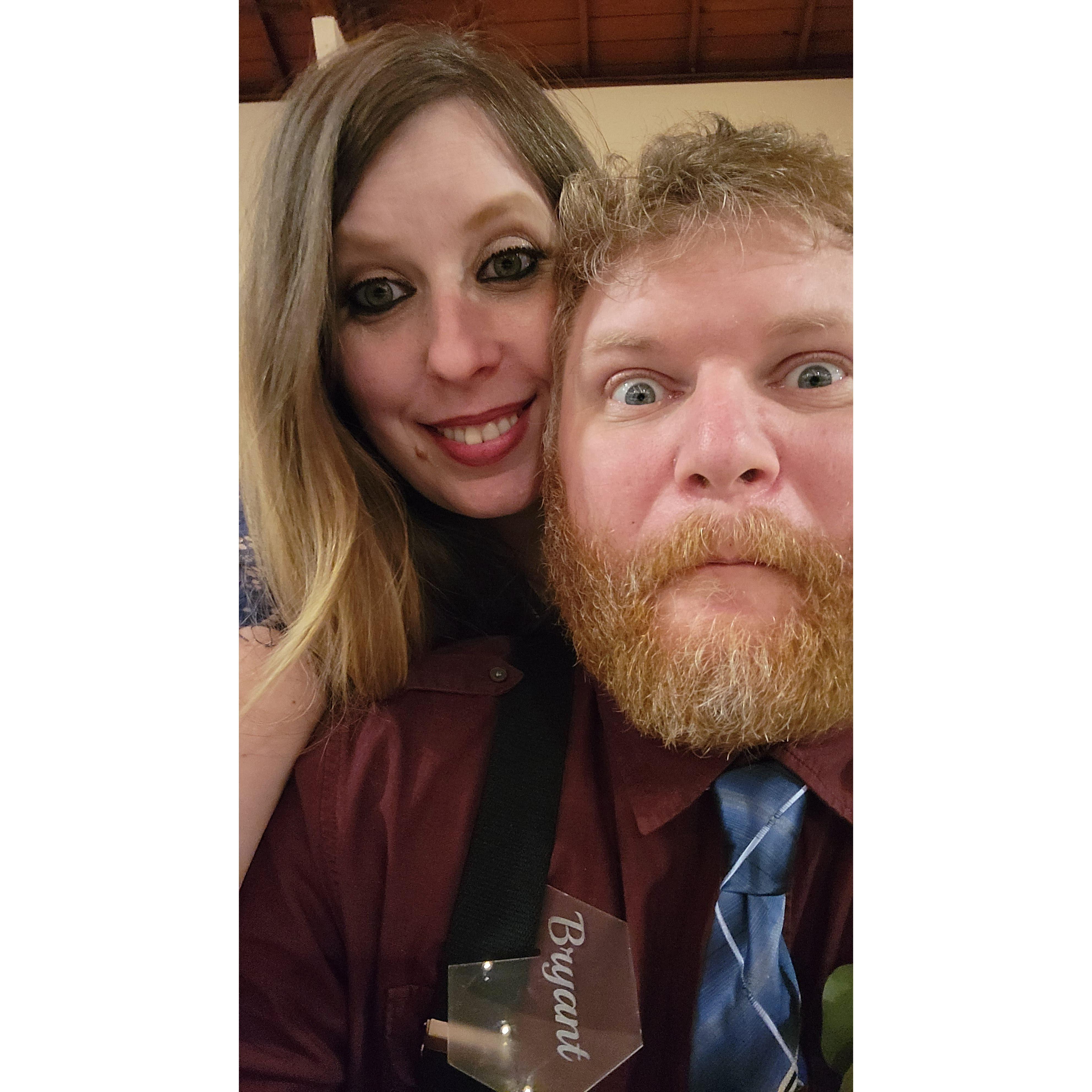 Wedding guest fun.