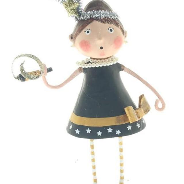 Lori Mitchell 14465 New Year's Evie Figurine 6.5"
