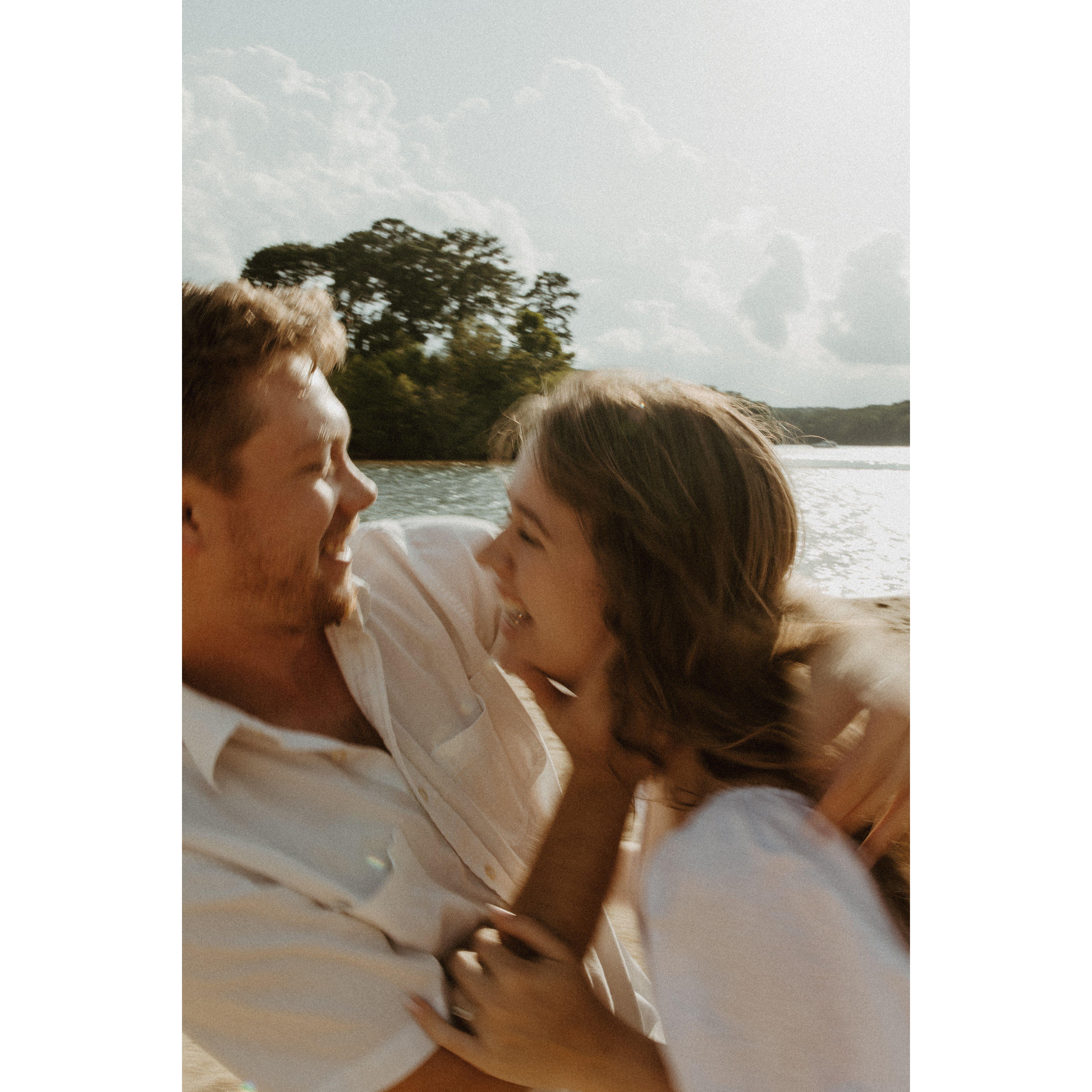 engagement shoot with hannah.