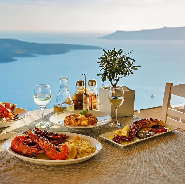Dinner For Two on our Honeymoon