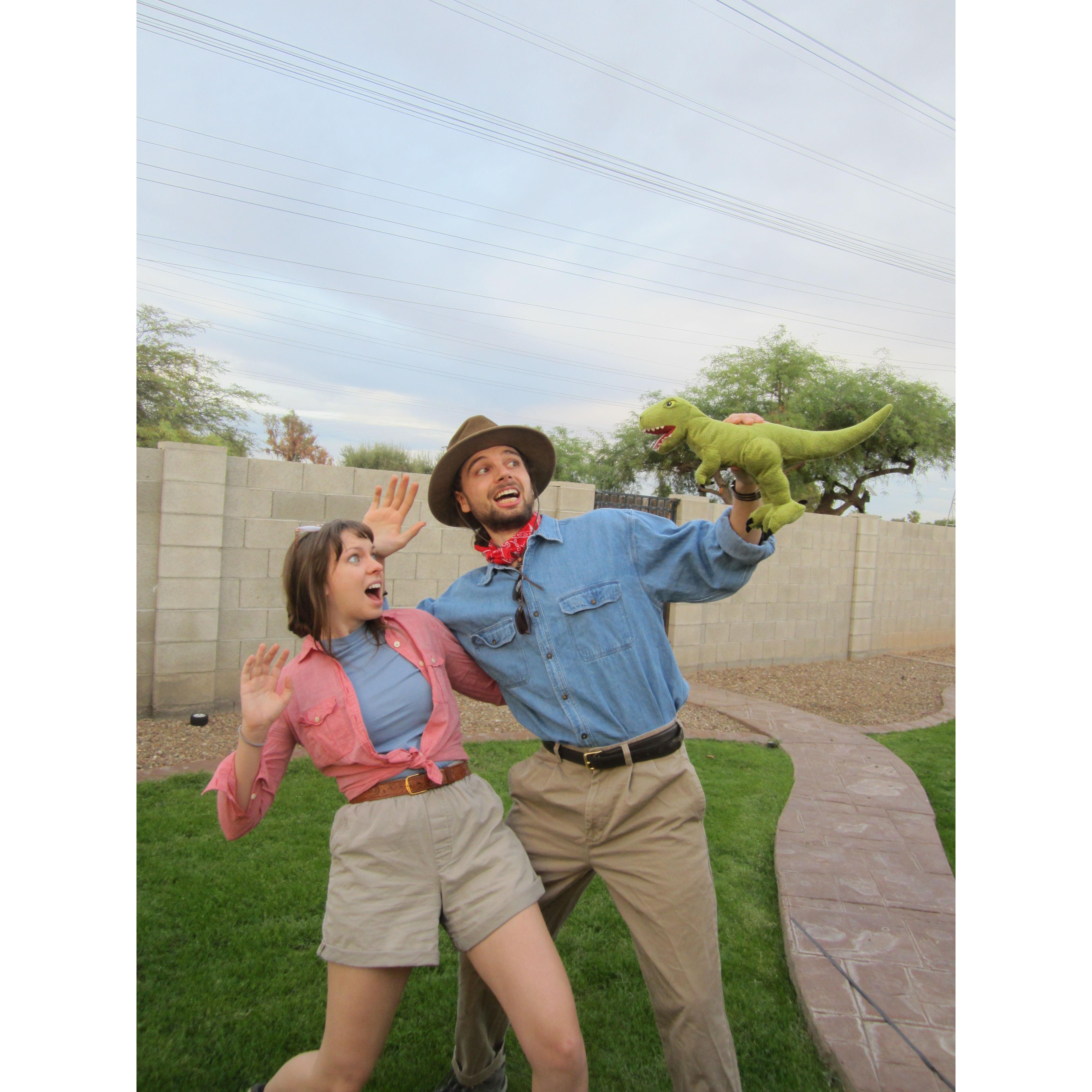 Yes, we did win the Downtown Phoenix Farmer's Market Halloween Contest.
