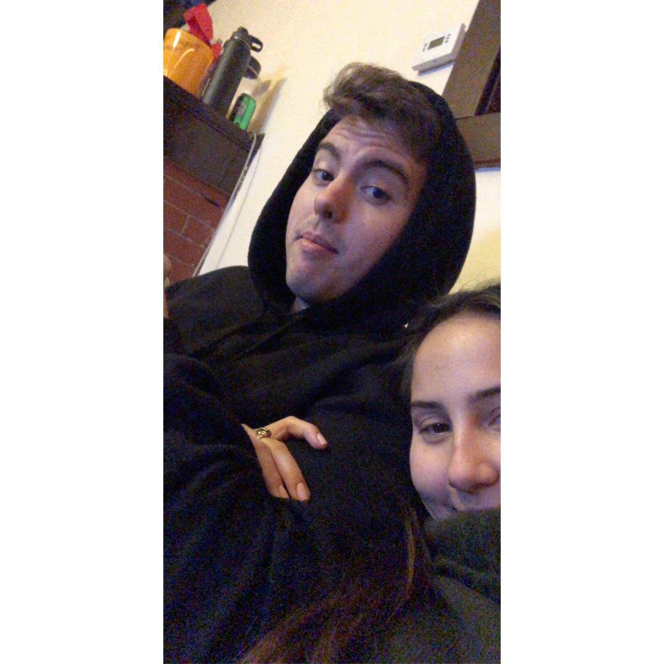 Our VERY first photo together