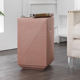 Adrian Contemporary Minimalist Square Accent Table