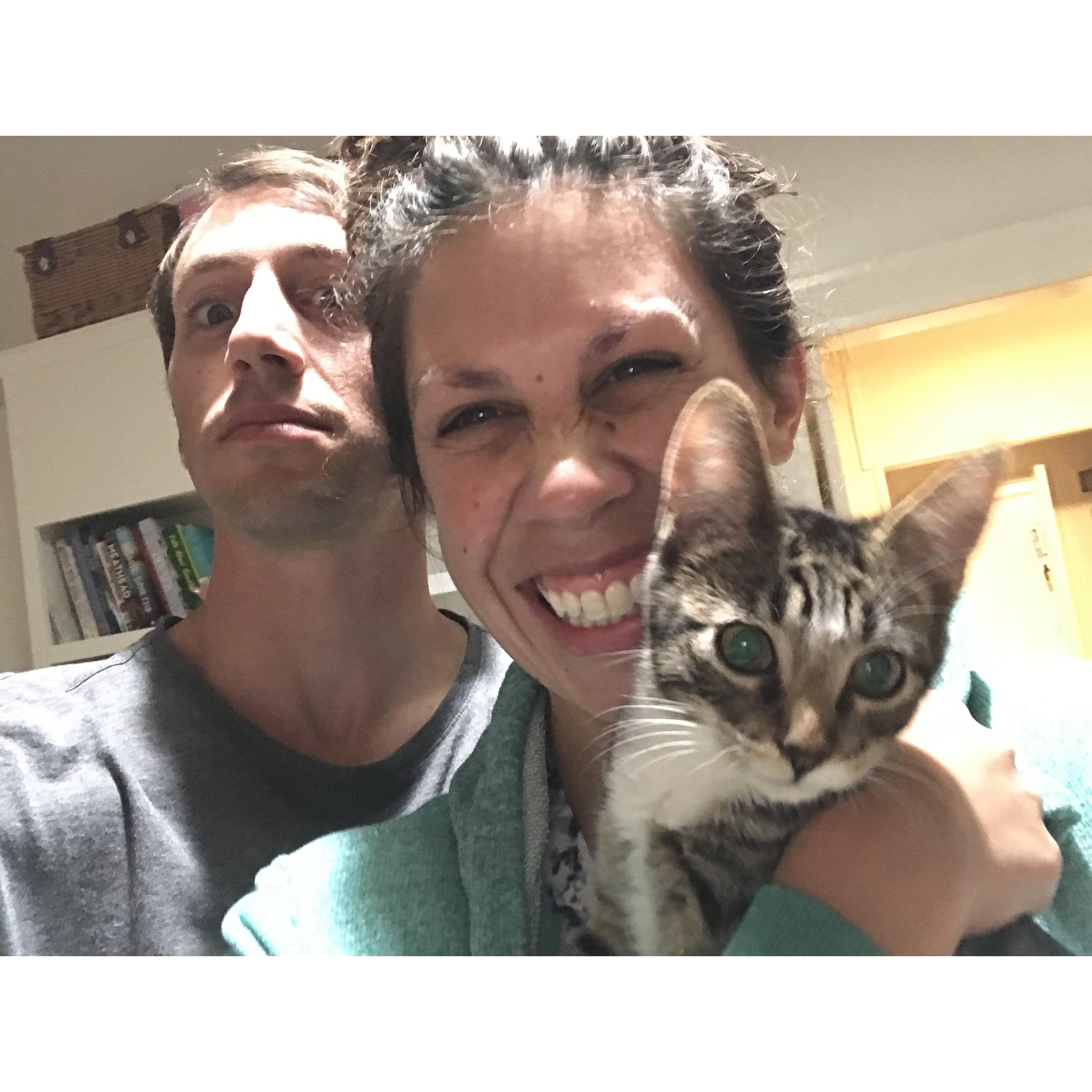 Chris is skeptical about the new addition to the house, Snarf