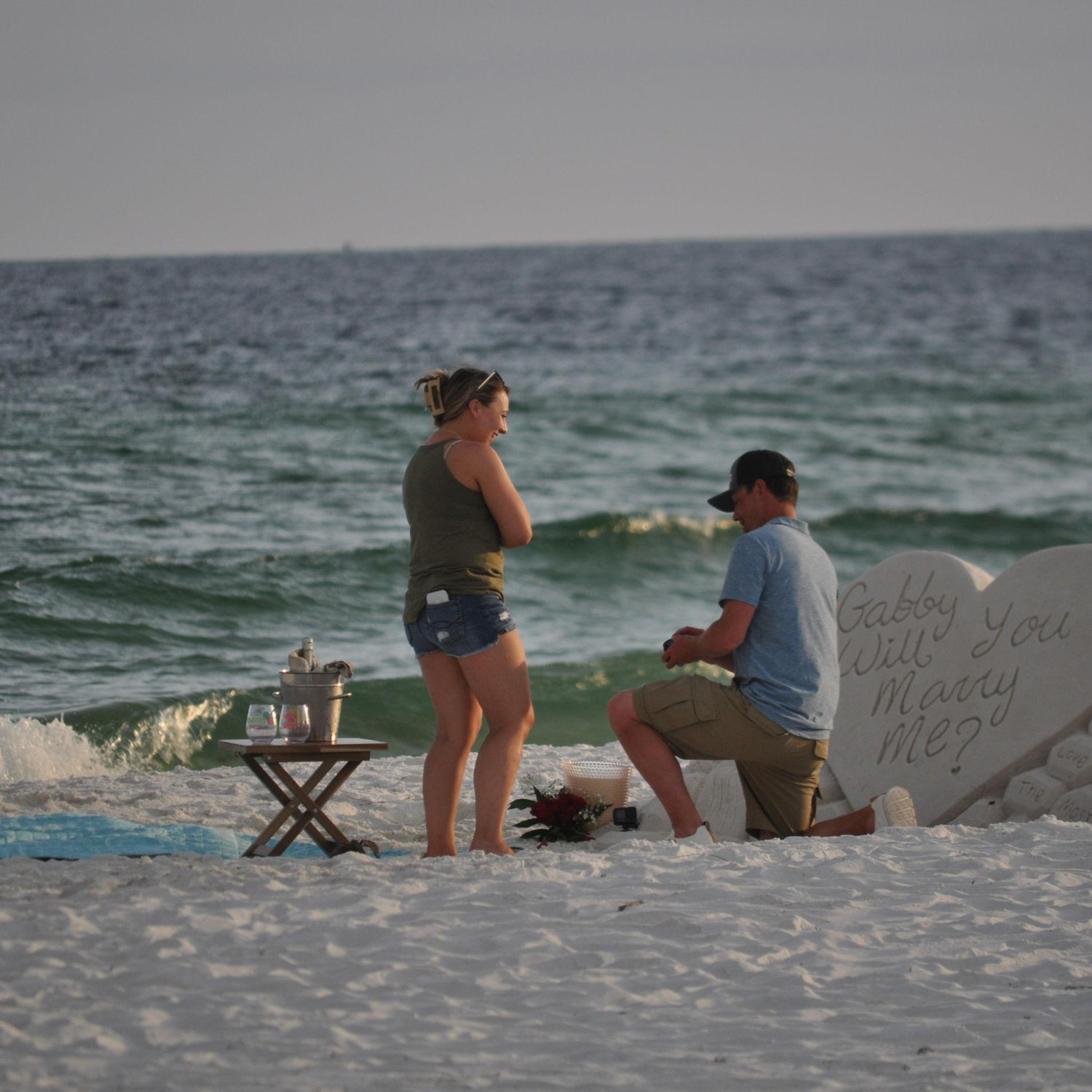 The proposal  moment <3