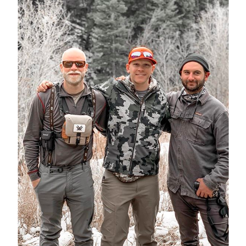 Ian, Dan and Chris hunting for elk (Dec 2019)