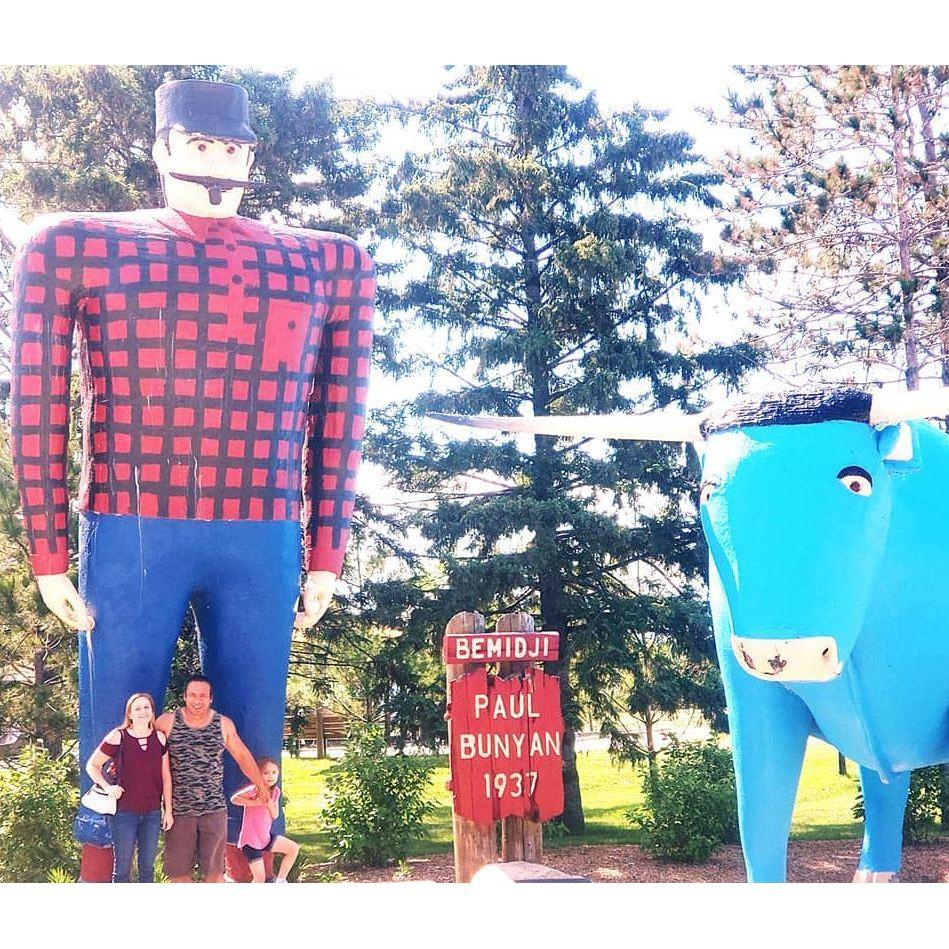 Visiting Paul Bunyan Park