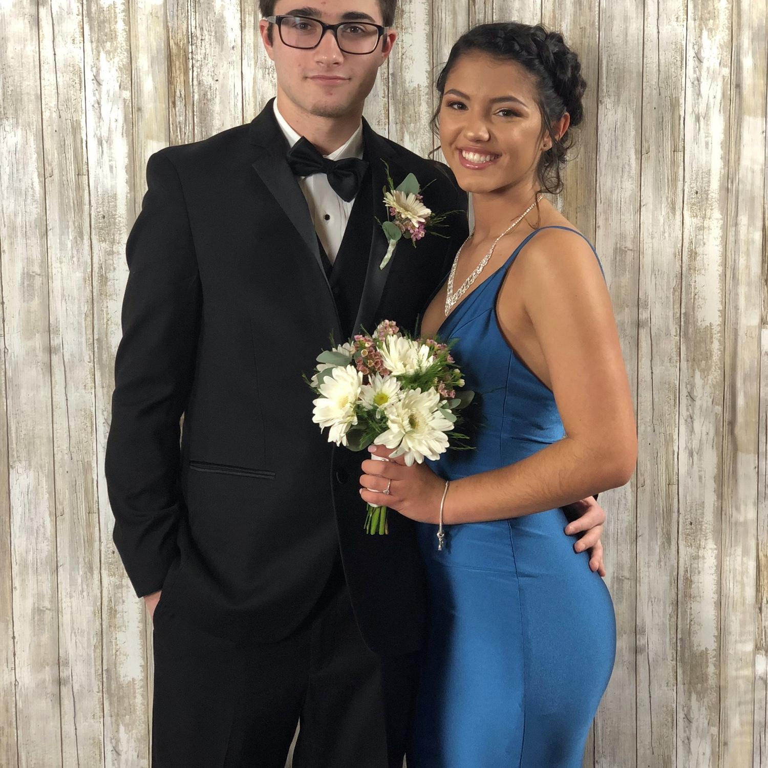 Our first prom together!
