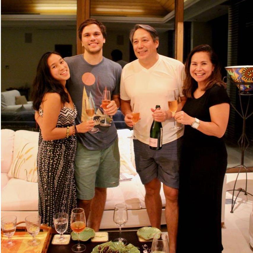 While in the Philippines Ben asked for Andie's parents for her hand in marriage.