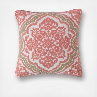 Spruce Crewel Pillow